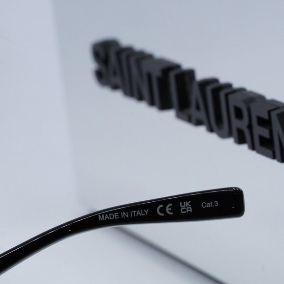 FINAL PRICE NEW SAINT LAURENT SL456 001 BLACK SUNGLASSES - Picture 5 of 9